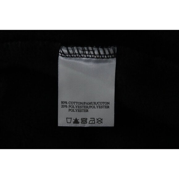 Zoe Karssen Women’s Medium Black Pullover Sweatshirt Cozy French Graphic Shirt - Picture 5 of 7